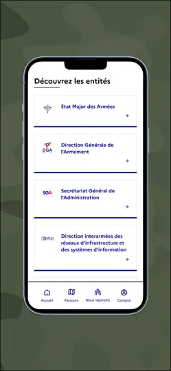 Capture d'écran de Défense+ sur iPhone 6