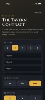 Tavern Contract screenshot 2