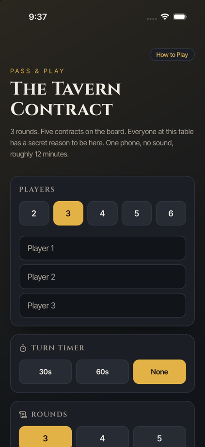 Tavern Contract App Store screenshot 2