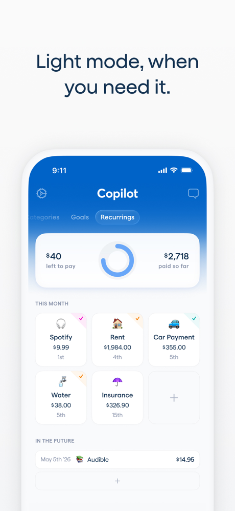 Copilot: Track & Budget Money screenshot 8