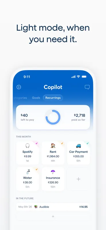 Copilot: Track & Budget Money screenshot 8 of 8