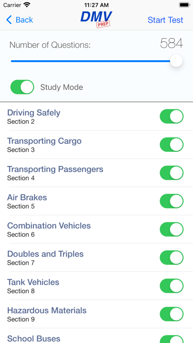 New Mexico CDL Test Prep Screenshot