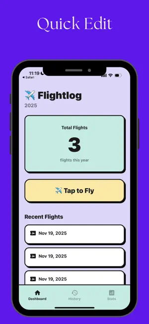 Flight Log - Travel History screenshot 4