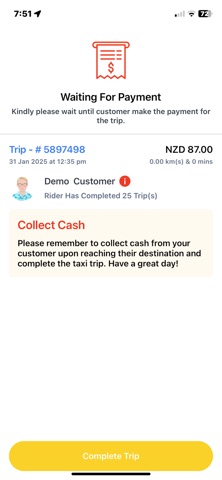 GetATaxi Driver App Screenshot 10 of 12