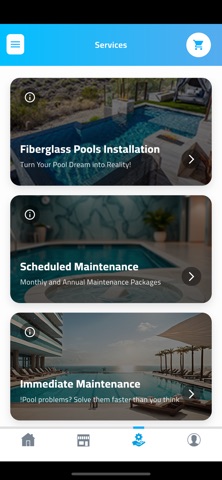 The Swimmer App screenshot