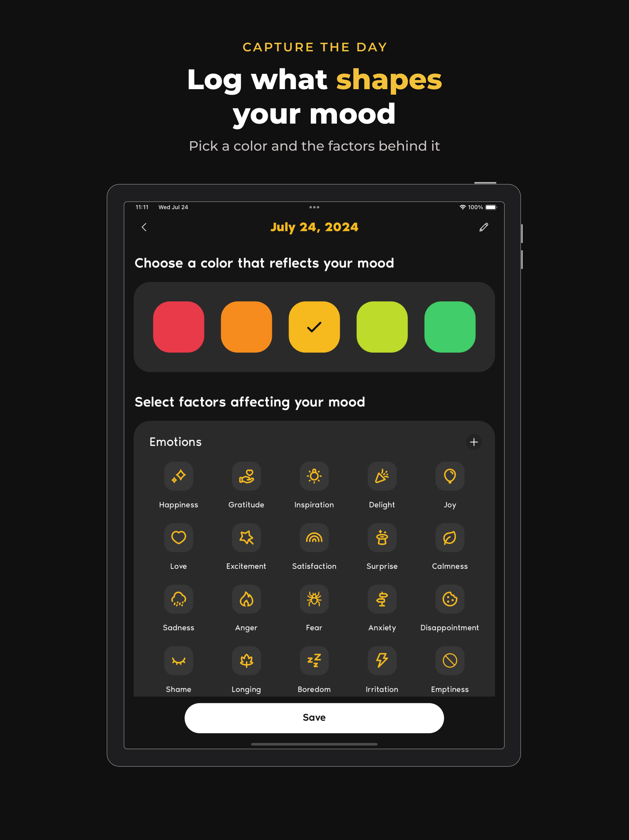 MoodJourney: Mood Tracker screenshot 8