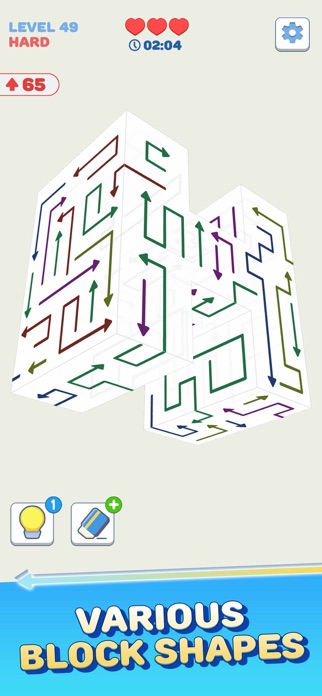 Arrows - 3D Puzzle Escape Screenshot 3 of 4