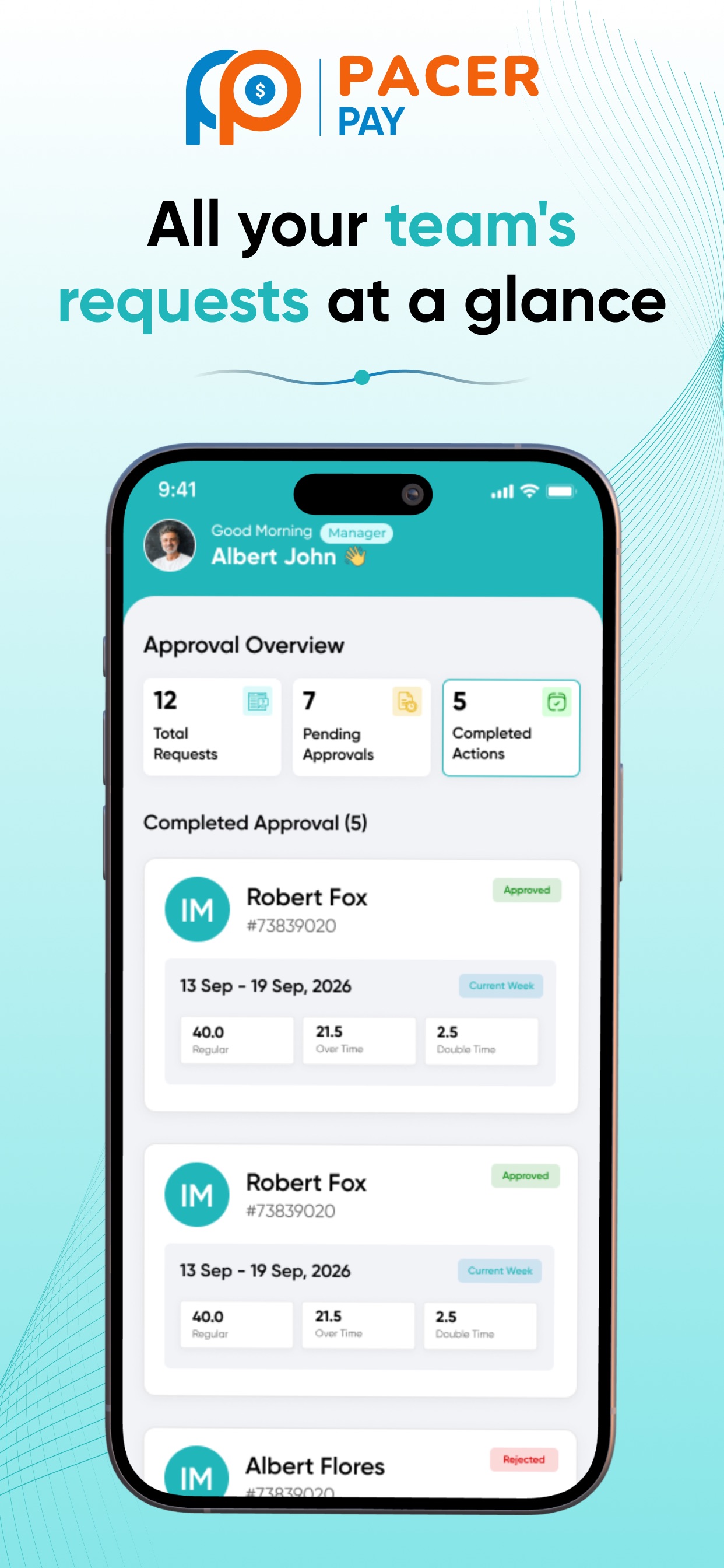 Screenshot 2 of Pacer Pay Manager