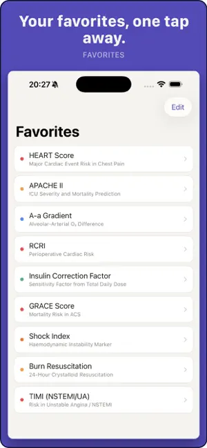 ScoreMD: Clinical Calculators screenshot 1