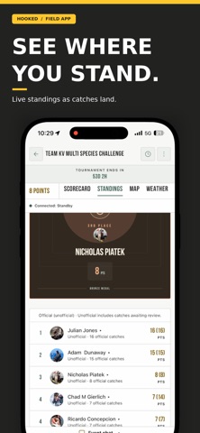 Hooked Field App Screenshot 7 of 10