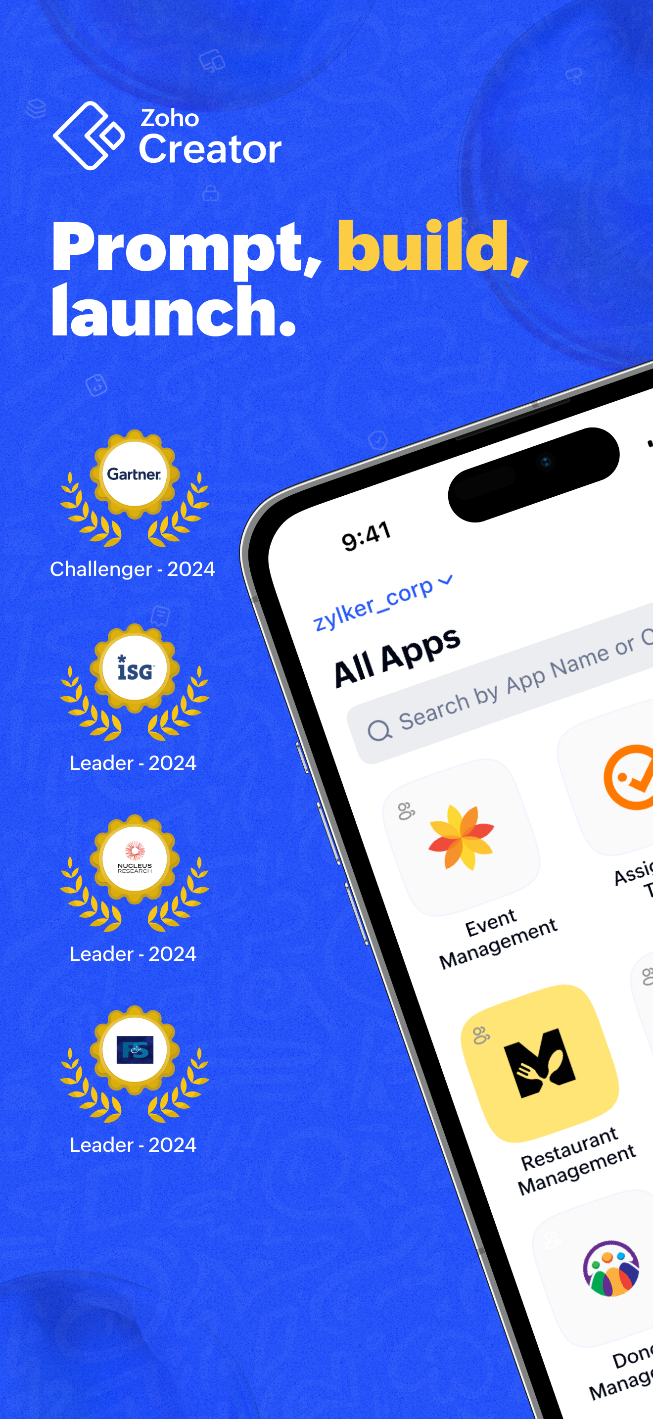 Zoho Creator:Low-code Platform