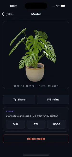 Eigeny — Image to 3D screenshot 2
