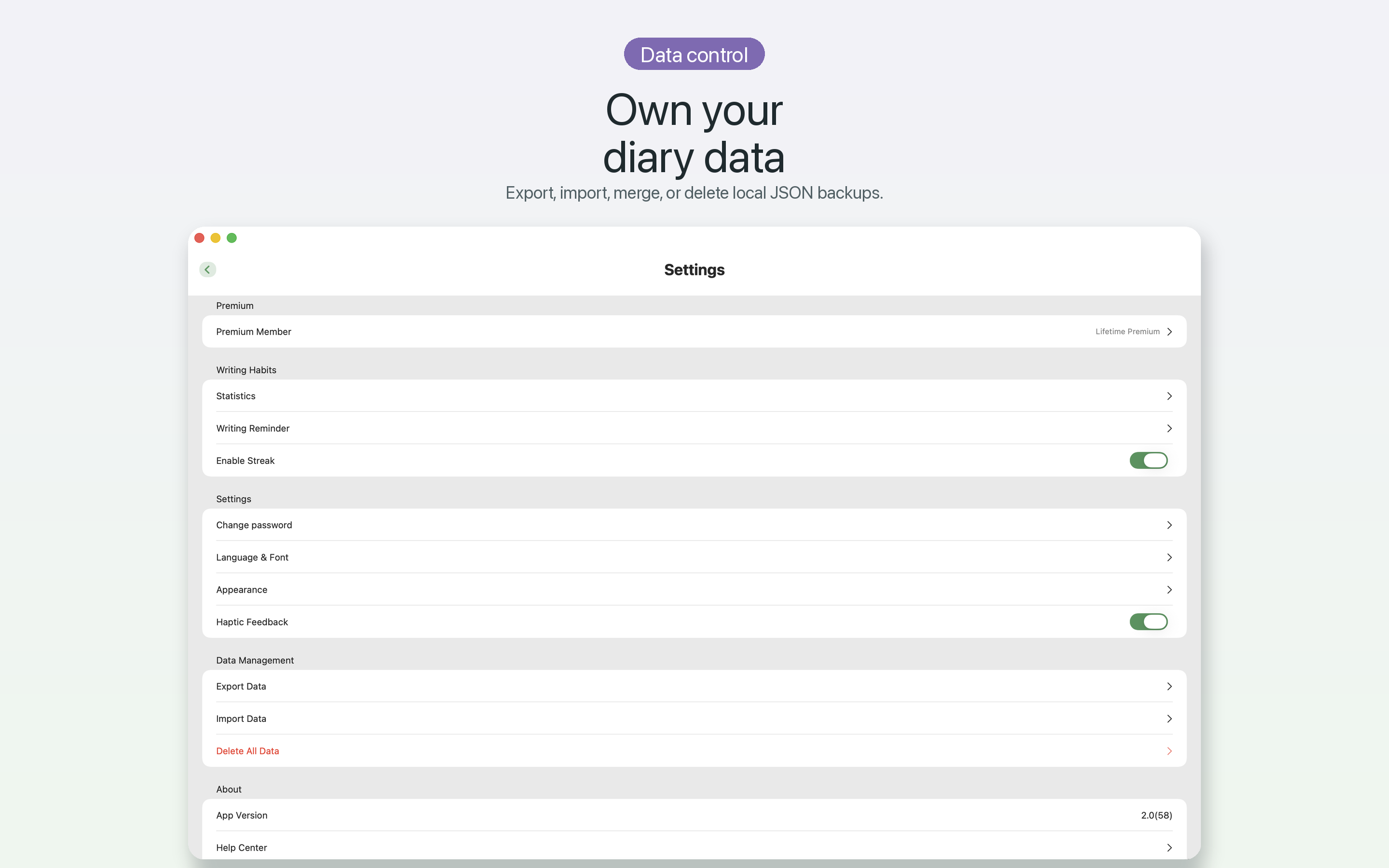 Secret Diary - password notes screenshot 27