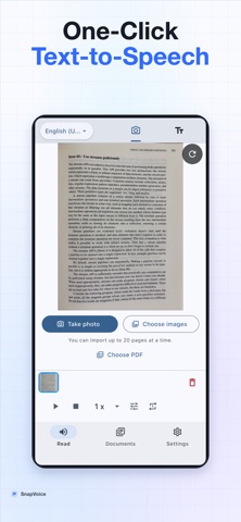 SnapVoice: Photo Text Reader Screenshot 1 of 5