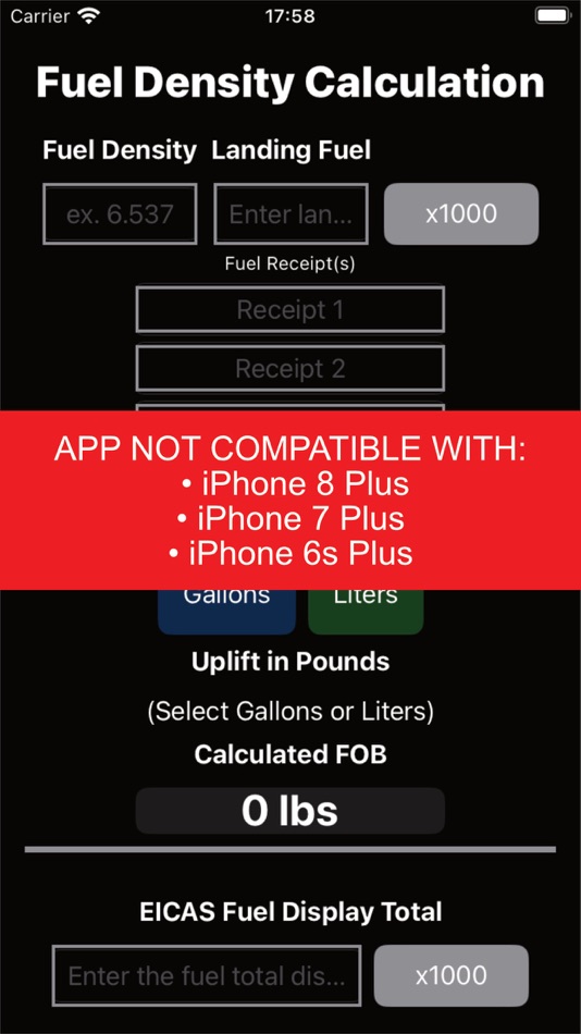 #1. Fuel Density Calculation (iOS) 由: Richard Montoya