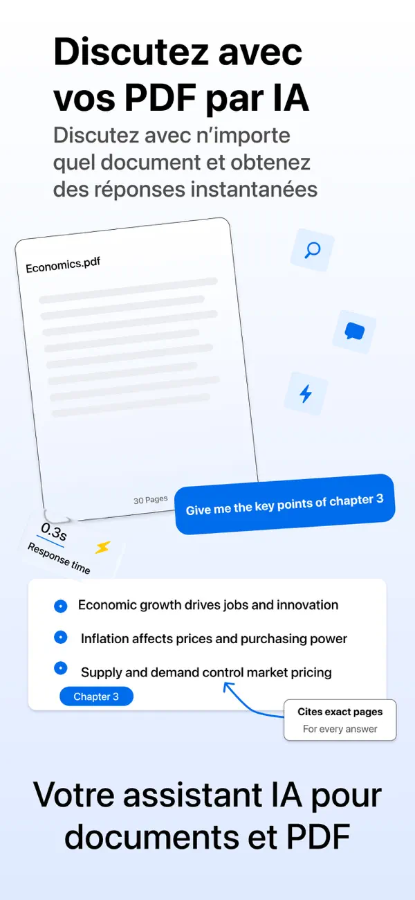 Screenshot #1 pour ChatPDF AI - Ask PDF Chat