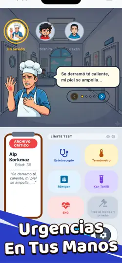 Captura de pantalla de Dr. Urgencias en iPhone 1