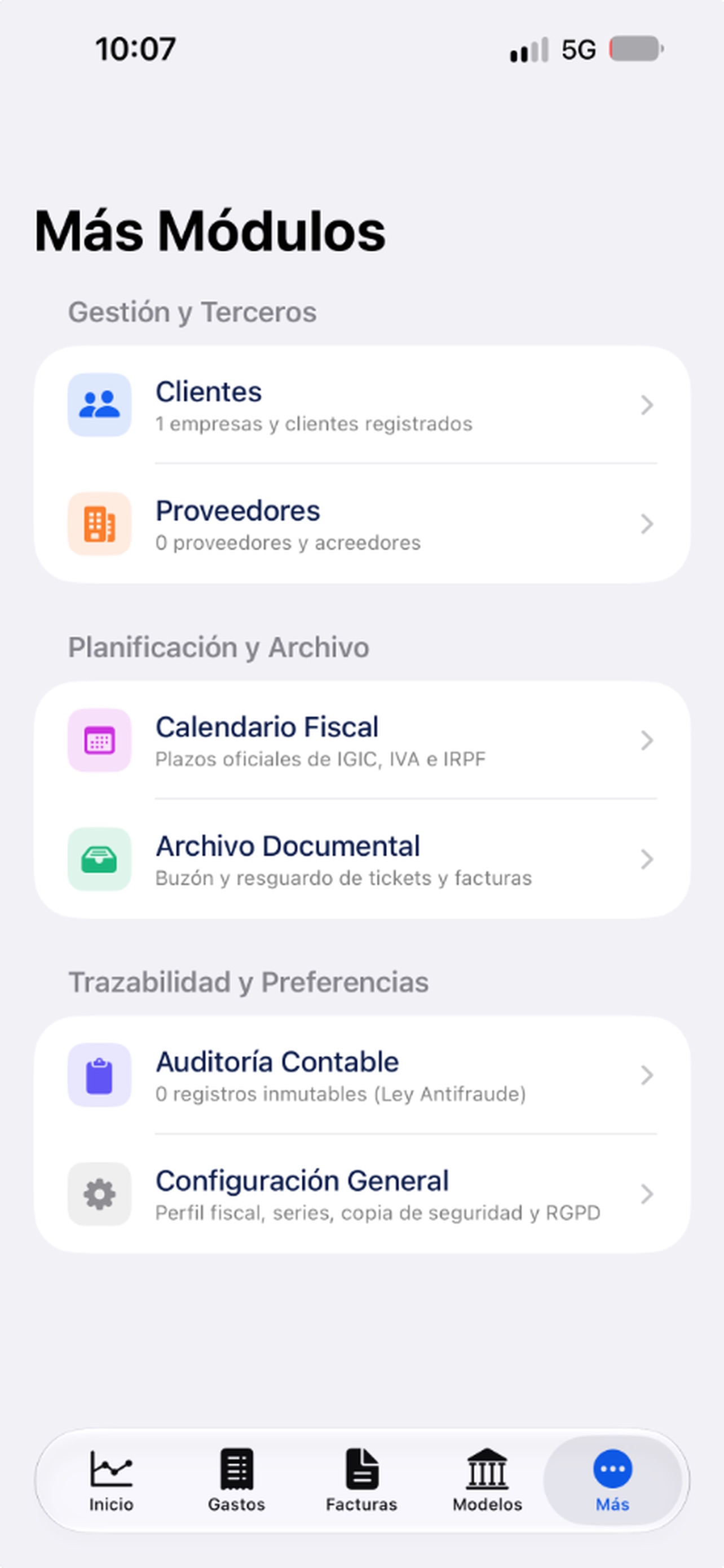 Screenshot 5 of ContaOS