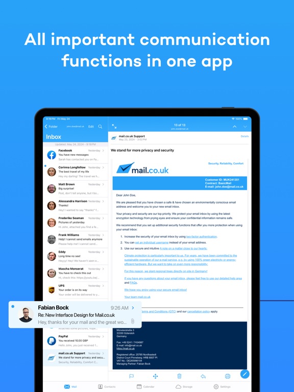 Screenshot #6 pour mail.co.uk Mail