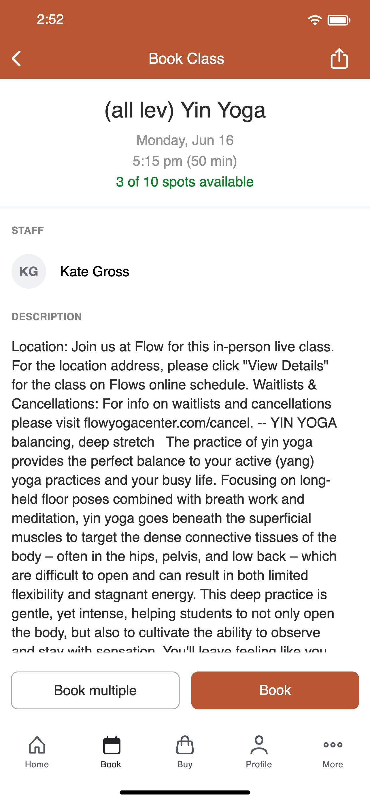 Flow Yoga Center screenshot 3