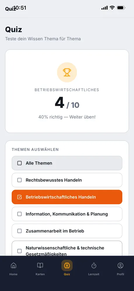 Industriemeister Basisquali‑App screenshot 4