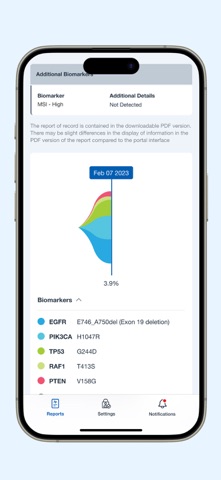 Guardant Health Portal screenshot
