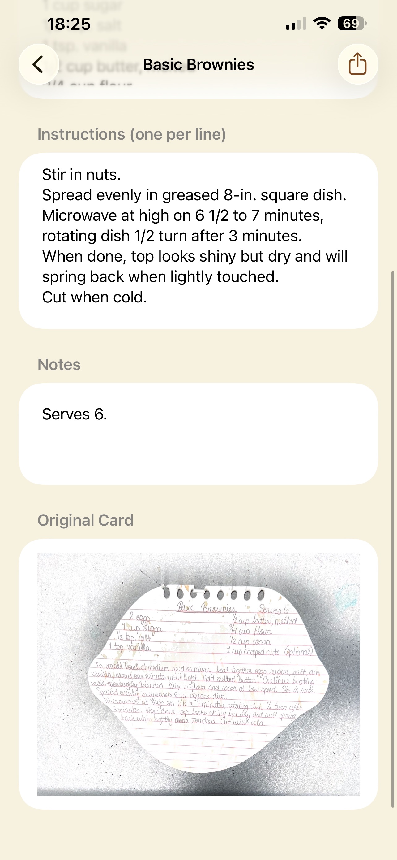 Screenshot 4 of Grandma's Recipe Cards