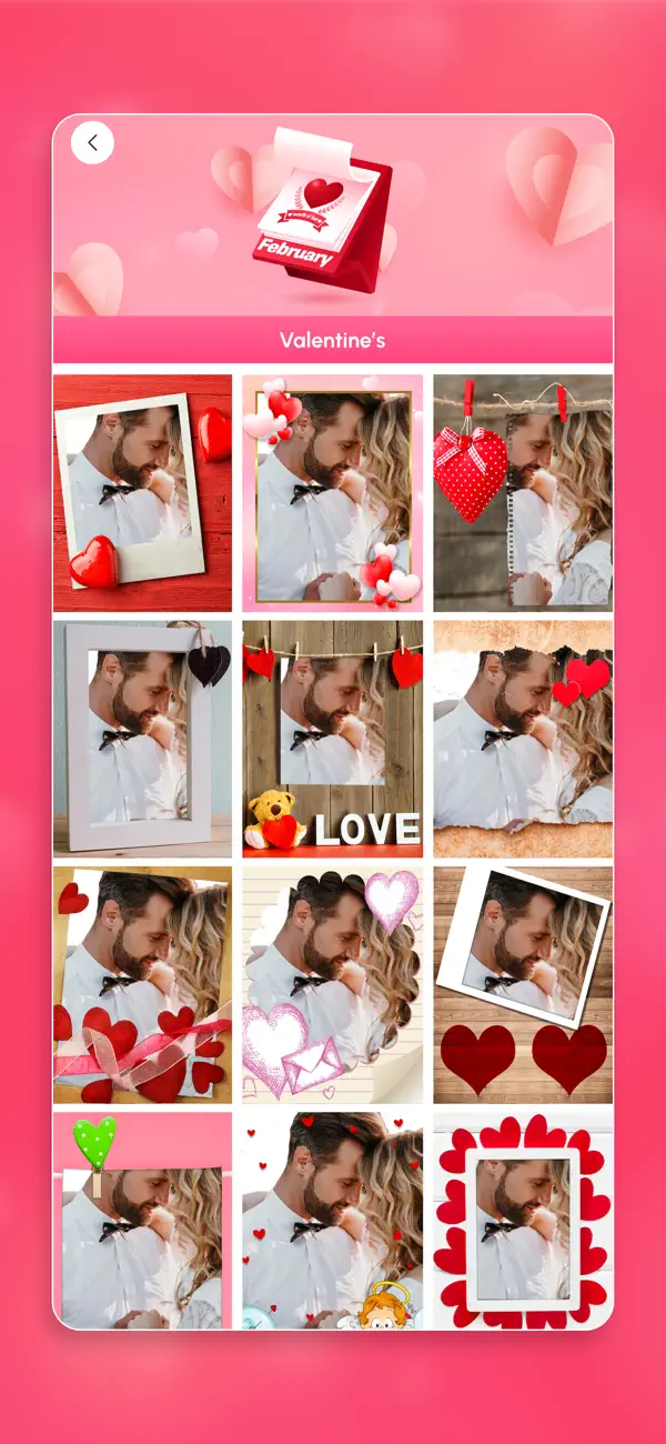Screenshot #2 pour Amour photo et éditeur d'image