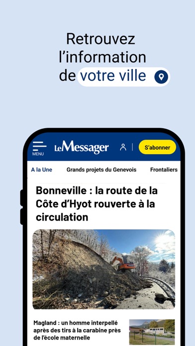 Le Messager - Actu et info Screenshot