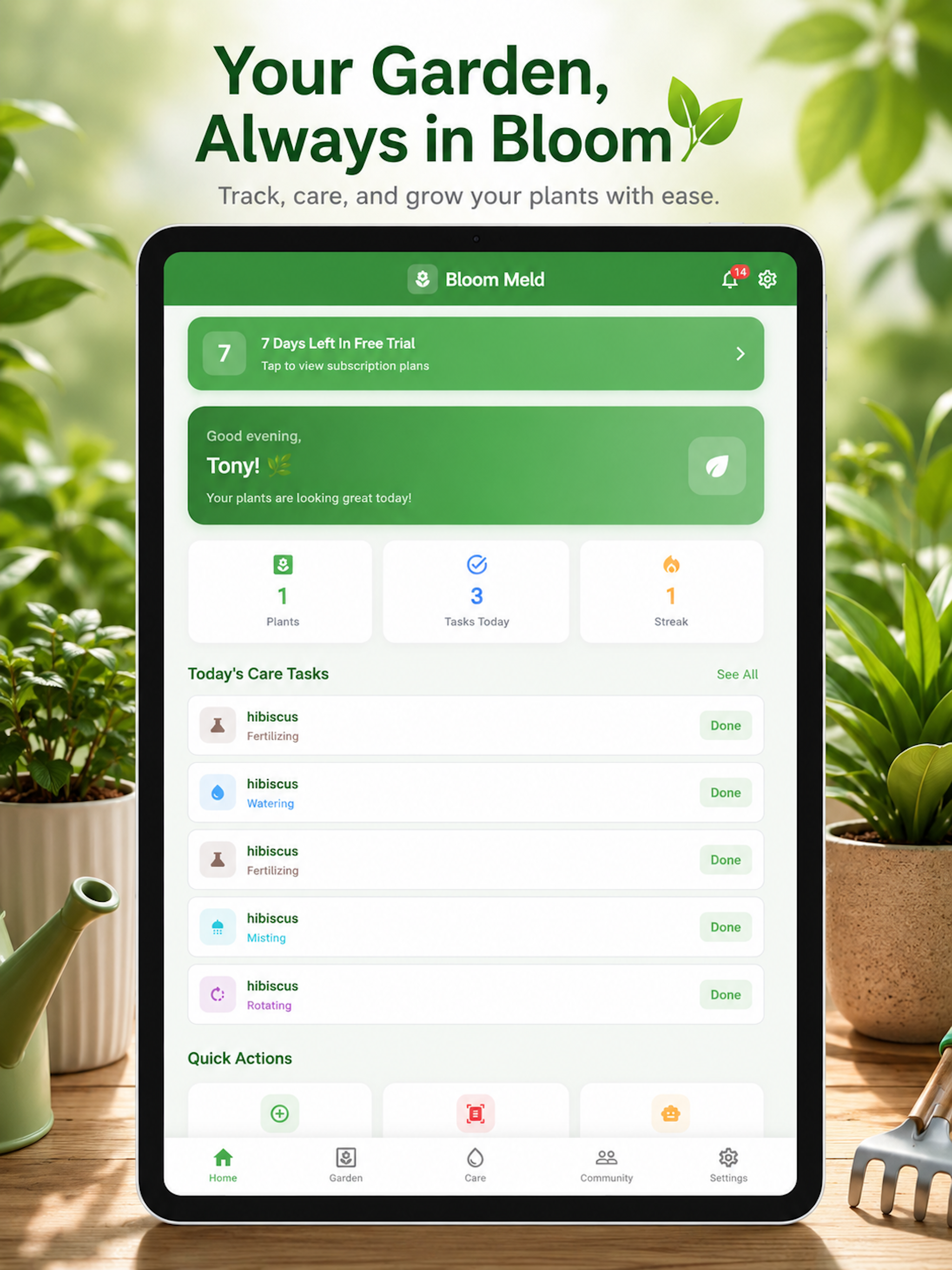 Bloom Meld - Plant Identifier