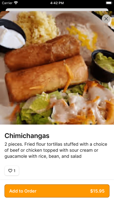 La Union Restaurant To Go iPhone screenshot 4 - Food & Drink app