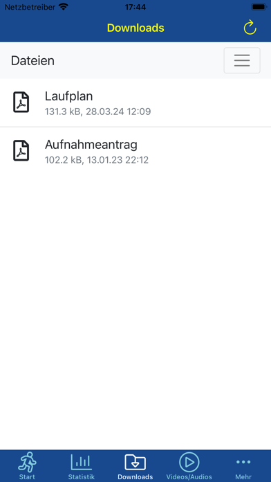 Spiridon Frankfurt e.V. Screenshot