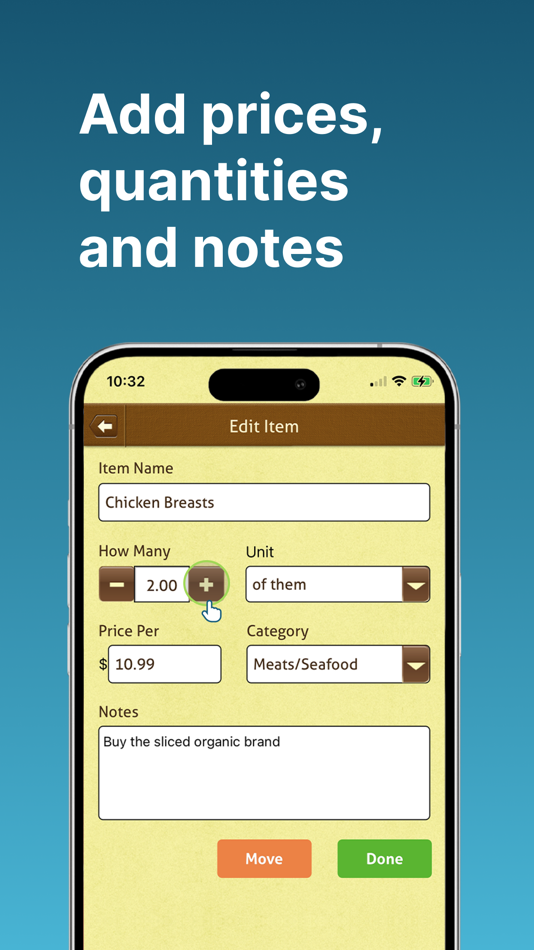 #4. List Ease: Shared Grocery List (iOS) 由: inMarket Media, LLC