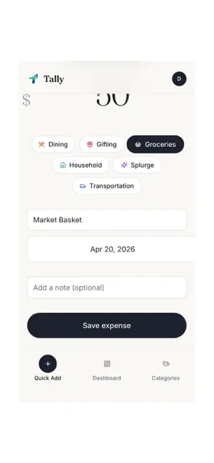 Tally: Expense Tracker screenshot 4