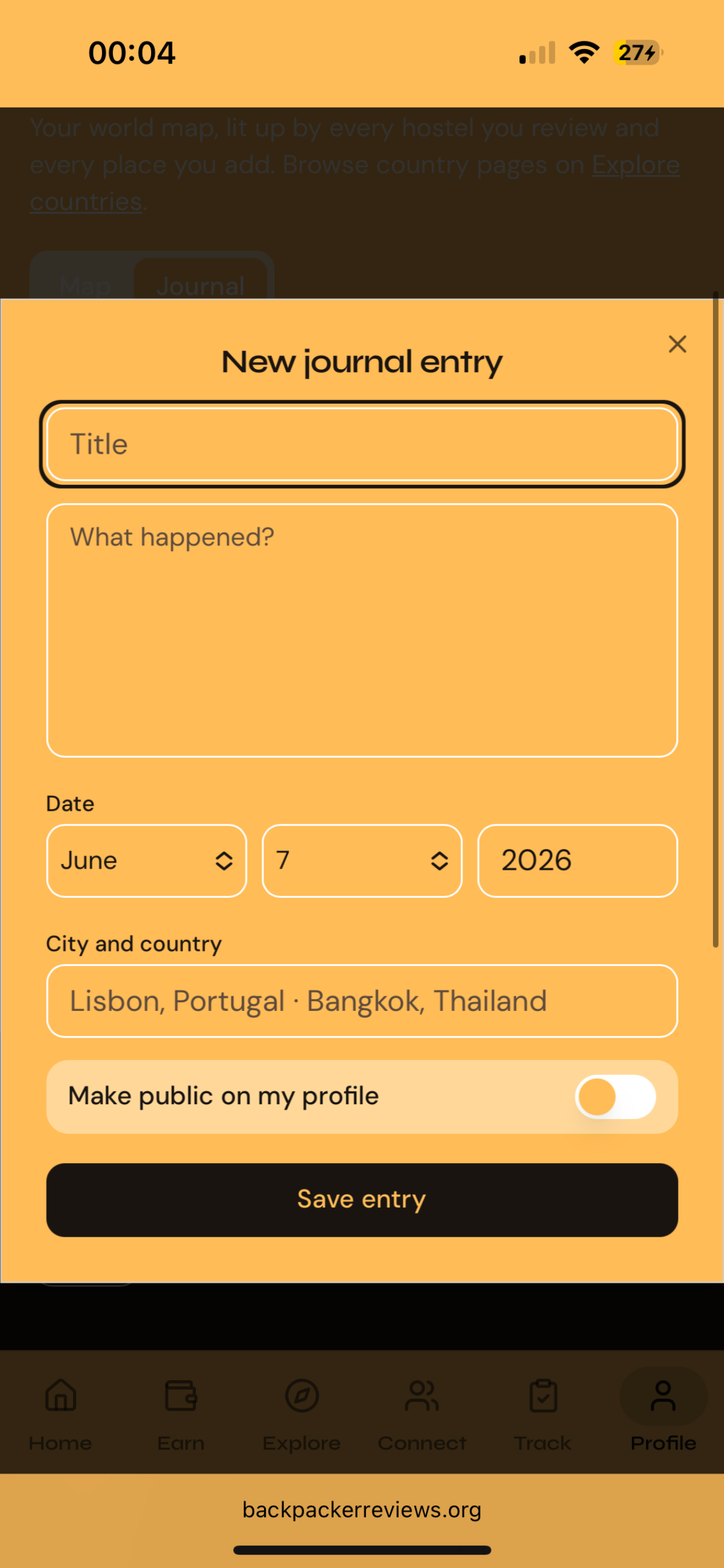 Backpacker Reviews screenshot 6