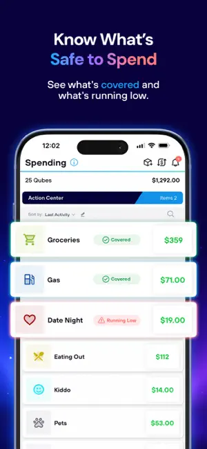 Qube Money: Envelope Budgeting screenshot 3