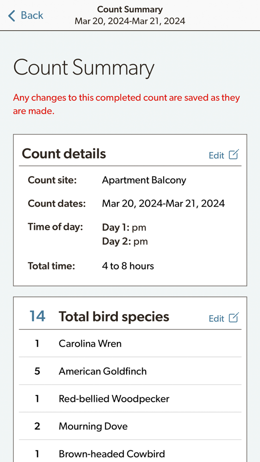 #7. Project FeederWatch (iOS) 由: Cornell University