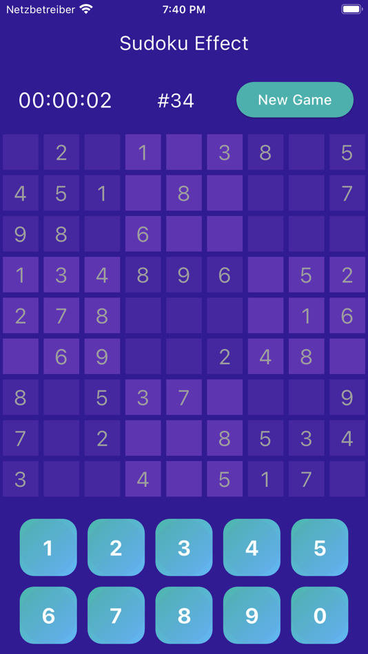 #3. Sudoku Effect (iOS) Podle: Alexander Kettler