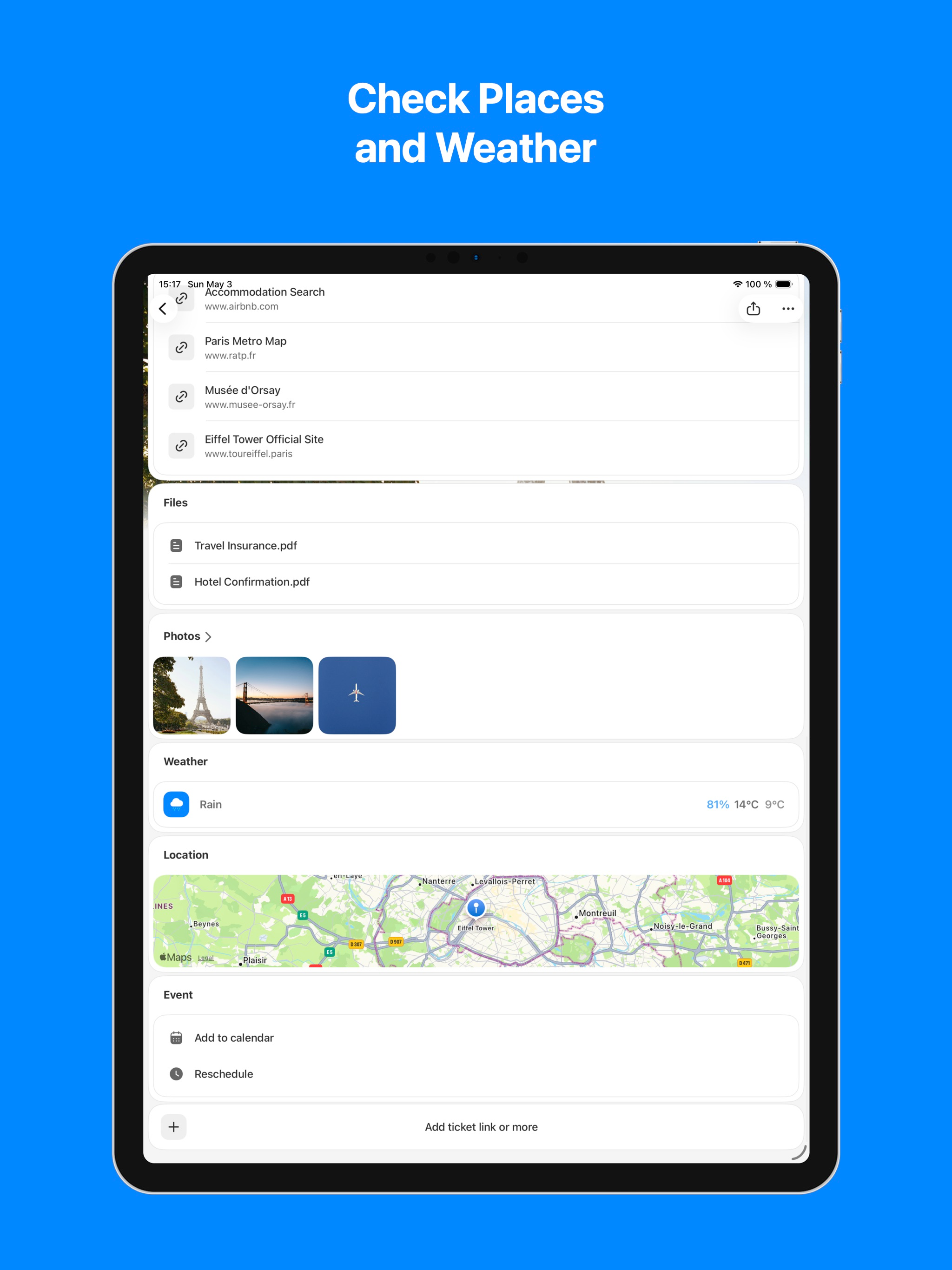 Weekendly - Event Planner