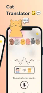 Cat Translator pet meow sound screenshot #2 for iPhone