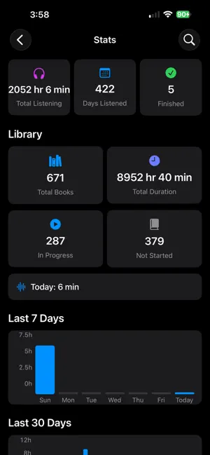 TomeShelf screenshot 1