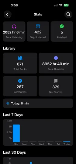 TomeShelf iPhone Screenshot 1