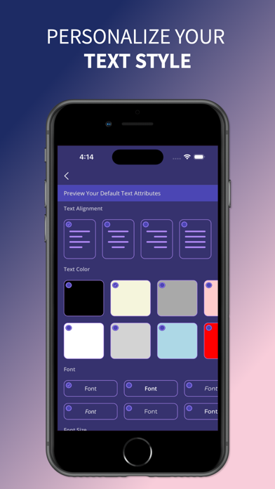 Diary & Events Screenshot