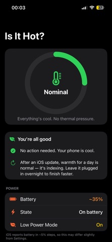 Is It Hot? – Thermal Check Screenshot 3 of 3
