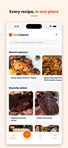 DishCapture iPhone screenshot