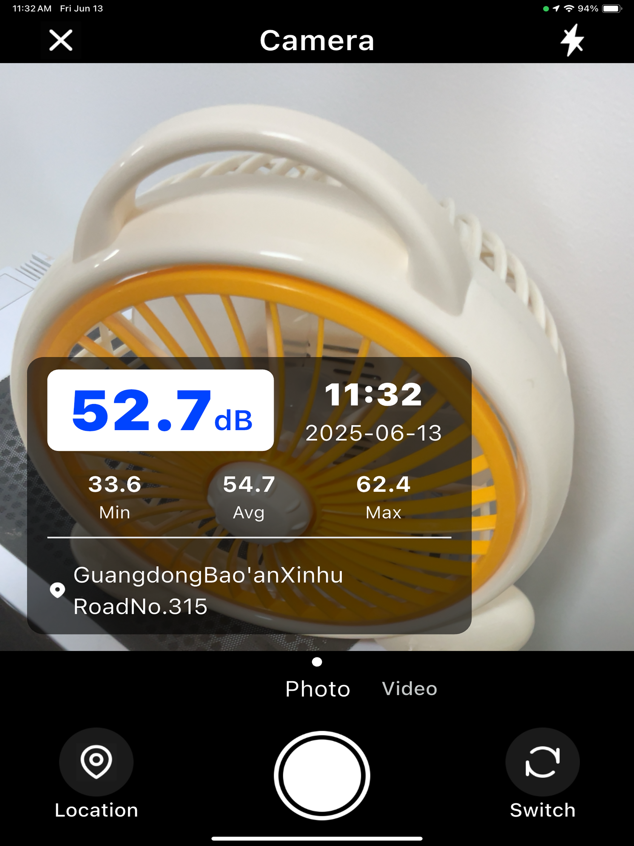 Decibel Meter Noise Detector