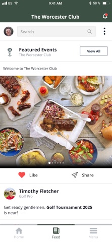 The Worcester Club screenshot
