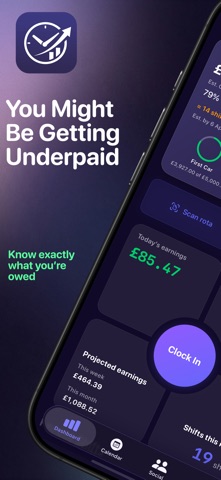 ClockIt: Shift & Wage Tracker Screenshot 2 of 10