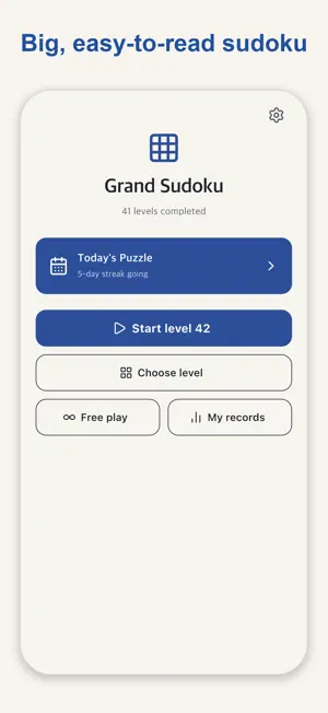 Grand Sudoku: 1000 Levels screenshot 1