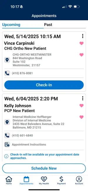 LifeBridge Health screenshot 2
